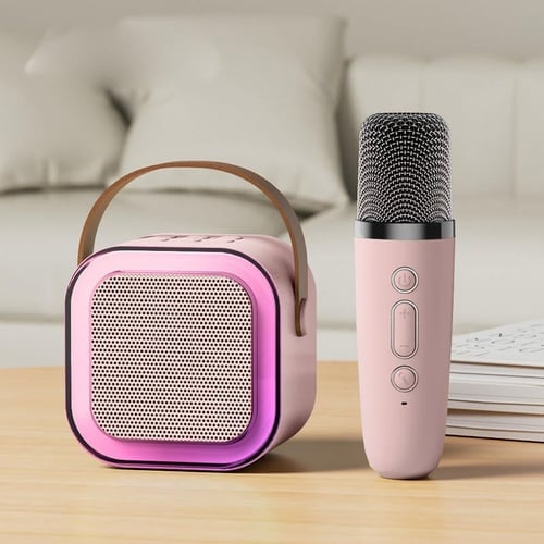HOT Trending - 45% OFF🔥Mini Karaoke Machine for Kids with Wireless Microphones
