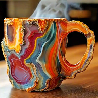š Last day 49% OFF -2024 New Mineral Crystal Coffee Mugs