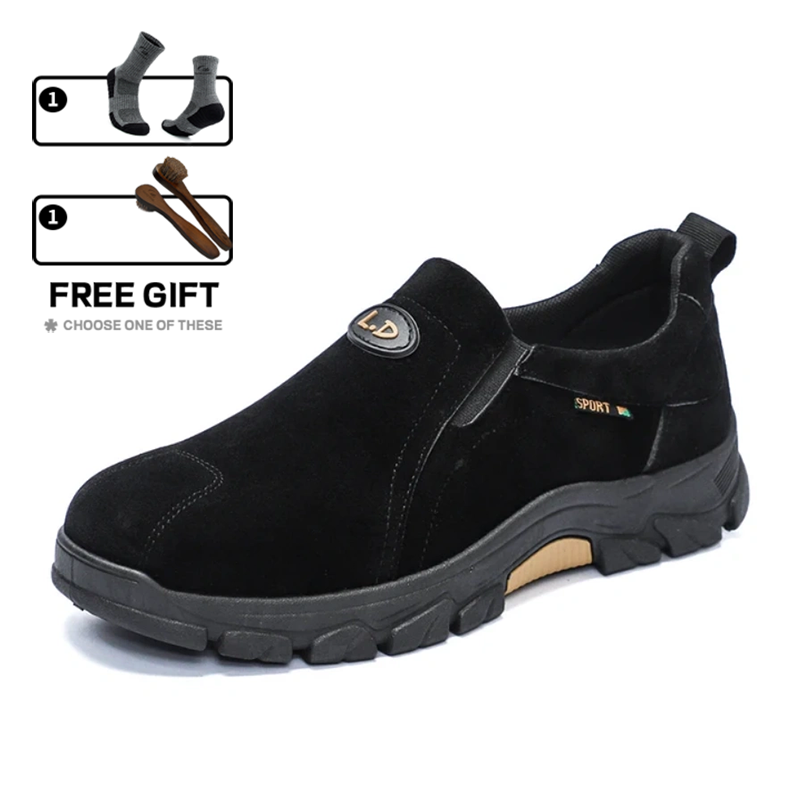 On This Week Sale Off 70%๐ Men's Orthopedic Ankle Support Wide Toe Arch Support Slip-On Loafers Shoes