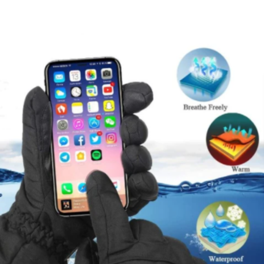 Promoción navideña: 49 % de descuento. Guantes de nieve premium con aislamiento térmico y calefacción.