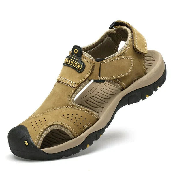 On This Week Sale off 50%π₯ Men's Outdoor Leather Orthopedic Summer Sandals