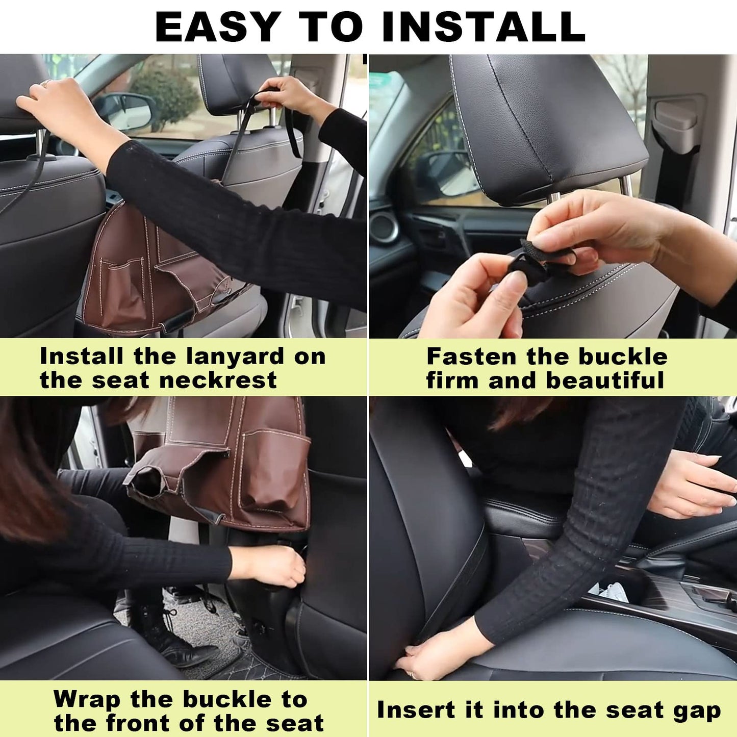NEW MODEL - HOT SALE 45%š„Car Storage Pocket, Car Seat Middle Hanger Storage Bag Organizer