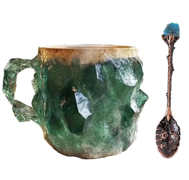 š Last day 49% OFF -2024 New Mineral Crystal Coffee Mugs