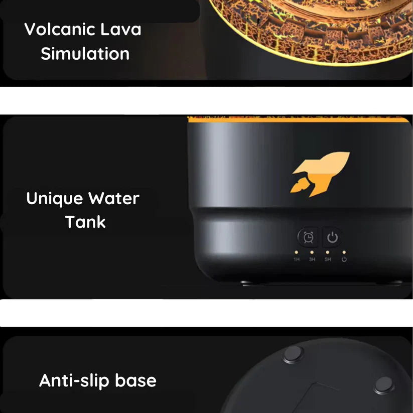 🎄Último día 45% de descuento🎁 Humidificador aromático Light Up Spaces™ Cannon Blast