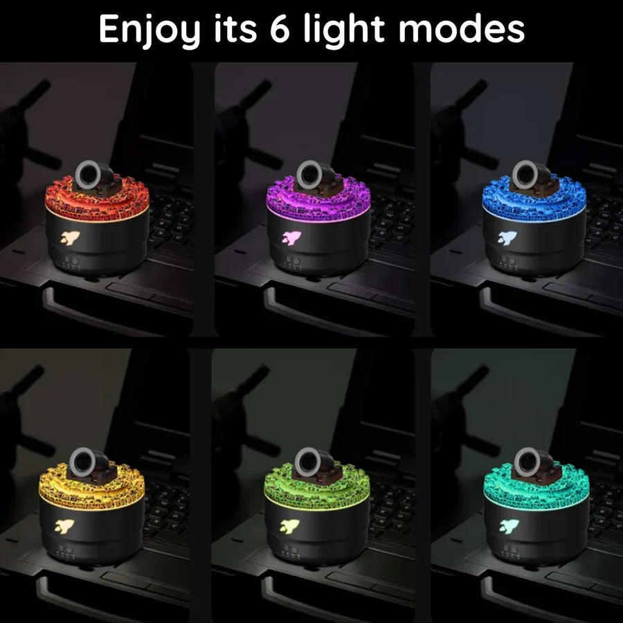 🎄Último día 45% de descuento🎁 Humidificador aromático Light Up Spaces™ Cannon Blast