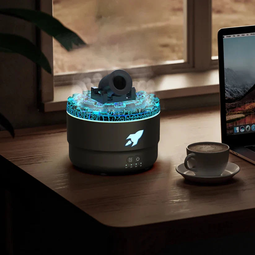 🎄Último día 45% de descuento🎁 Humidificador aromático Light Up Spaces™ Cannon Blast