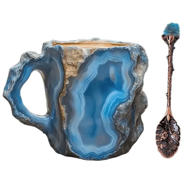 š Last day 49% OFF -2024 New Mineral Crystal Coffee Mugs