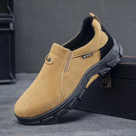 On This Week Sale Off 70%๐ Men's Orthopedic Ankle Support Wide Toe Arch Support Slip-On Loafers Shoes