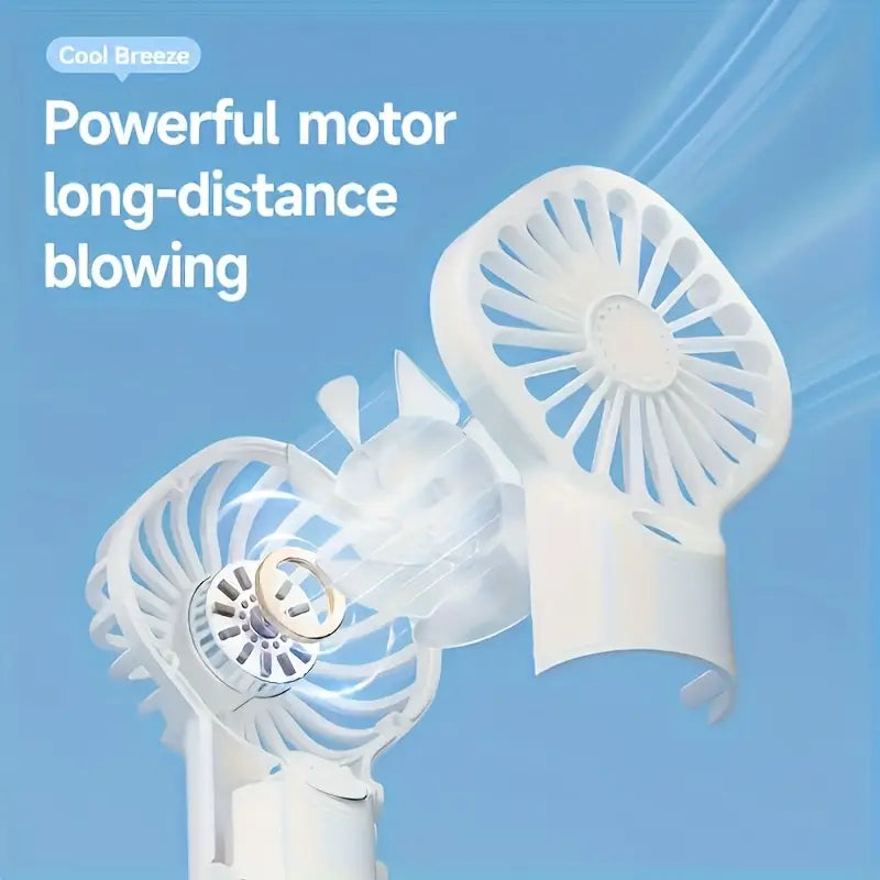 🔥Summer Sale 50% Off ❄️2-in-1 Handheld Portable Spray Mist Fan with USB Rechargeable