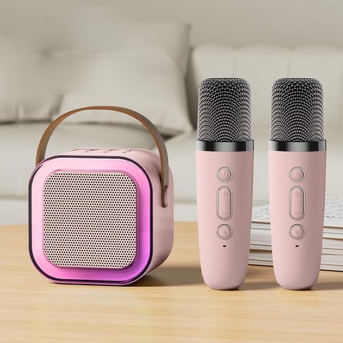 HOT Trending - 45% OFF🔥Mini Karaoke Machine for Kids with Wireless Microphones