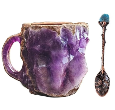š Last day 49% OFF -2024 New Mineral Crystal Coffee Mugs