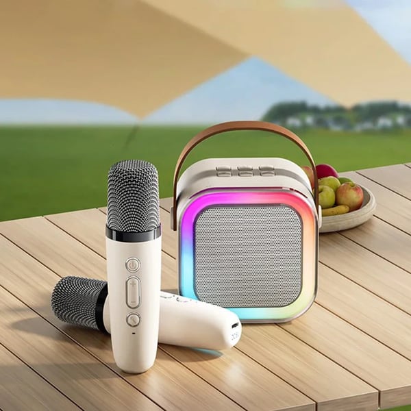 HOT Trending - 45% OFF🔥Mini Karaoke Machine for Kids with Wireless Microphones