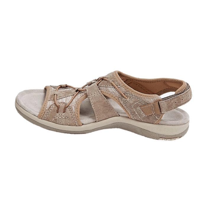 🌸 Rebajas de primavera 45% de descuento ❤️ Sandalias anchas ajustables súper suaves para mujer