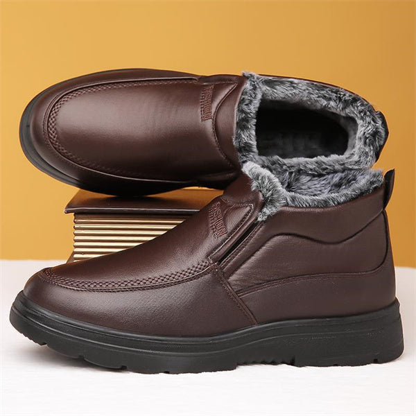 Limited time offer 70% Offđ„Men's Retro Winter Plush Lined Casual Shoes