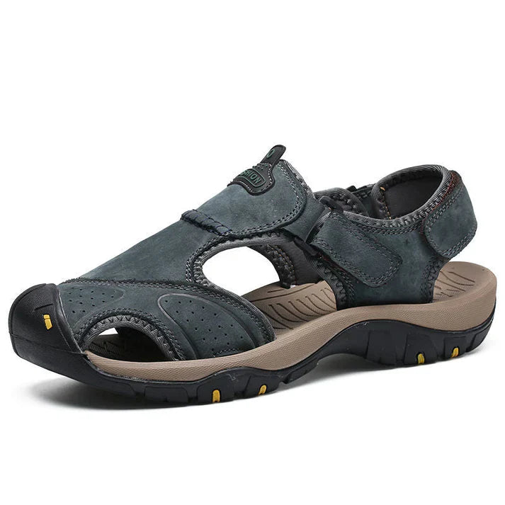 On This Week Sale off 50%π₯ Men's Outdoor Leather Orthopedic Summer Sandals