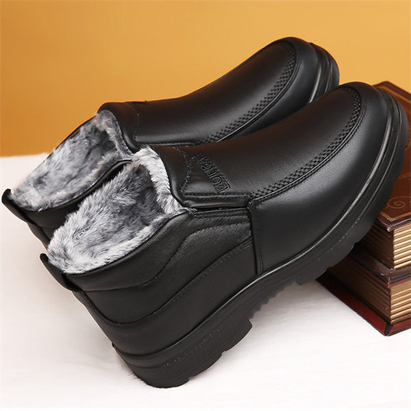 Limited time offer 70% Offđ„Men's Retro Winter Plush Lined Casual Shoes