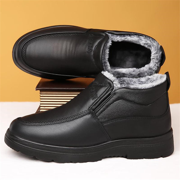 Limited time offer 70% Offđ„Men's Retro Winter Plush Lined Casual Shoes