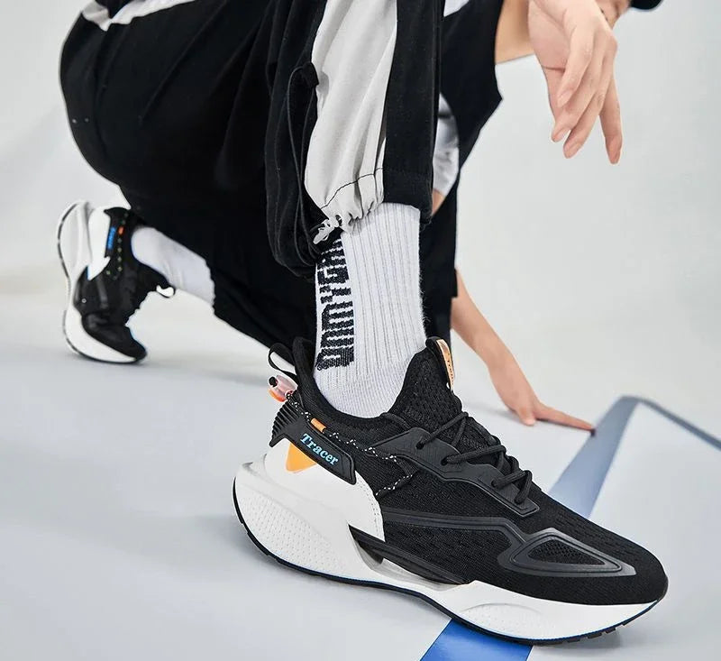 Zapatillas deportivas ligeras y transpirables para hombre para tenis, running y actividades al aire libre.
