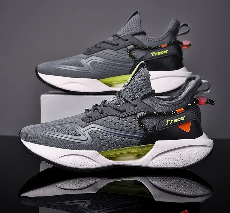 Zapatillas deportivas ligeras y transpirables para hombre para tenis, running y actividades al aire libre.