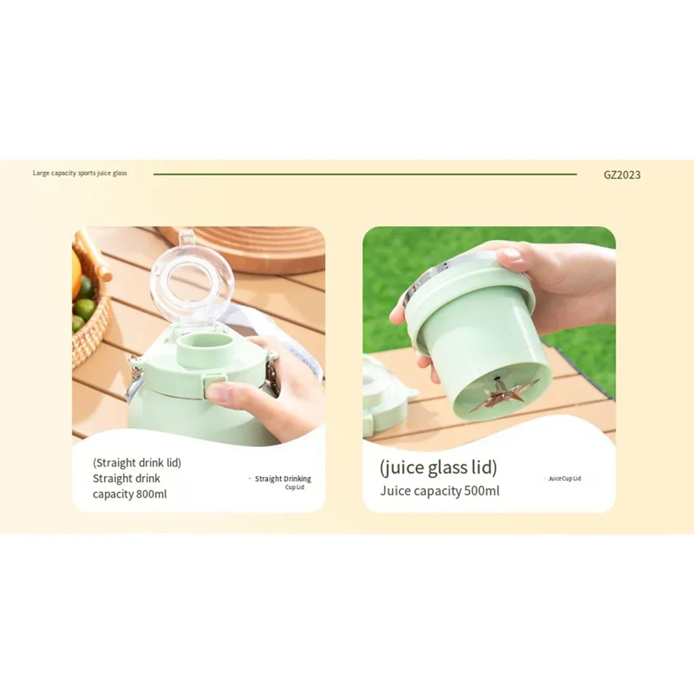 ⛱️Summer essentials 50% Off🥤Personal Blender for Smoothies & Shakes – Large Capacity Portable Juicer Cup | Travel, Gym, Office Friendly