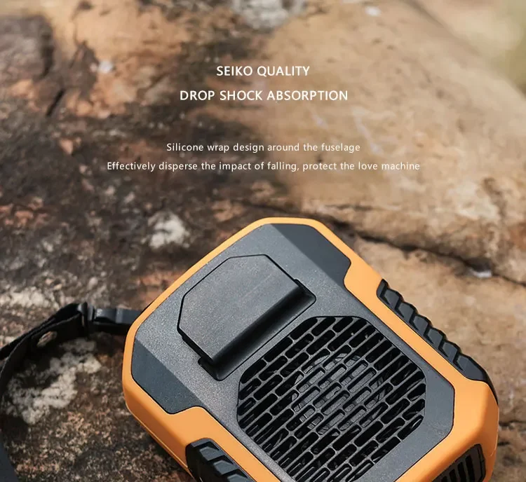 Summer Sale 50% Offš„ 2025 Smart AI Long-lasting Battery Powerful Portable Waist Clip Fan, Wearable Hanging Neck Fan