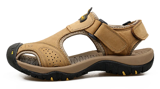 On This Week Sale off 50%π₯ Men's Outdoor Leather Orthopedic Summer Sandals