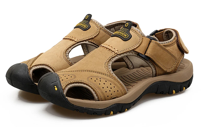On This Week Sale off 50%π₯ Men's Outdoor Leather Orthopedic Summer Sandals