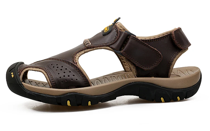 On This Week Sale off 50%π₯ Men's Outdoor Leather Orthopedic Summer Sandals