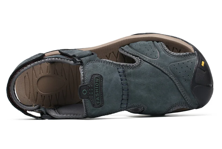 On This Week Sale off 50%π₯ Men's Outdoor Leather Orthopedic Summer Sandals