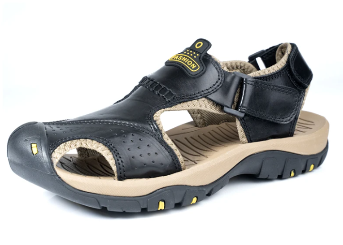 On This Week Sale off 50%π₯ Men's Outdoor Leather Orthopedic Summer Sandals