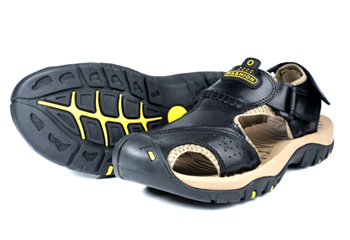On This Week Sale off 50%π₯ Men's Outdoor Leather Orthopedic Summer Sandals
