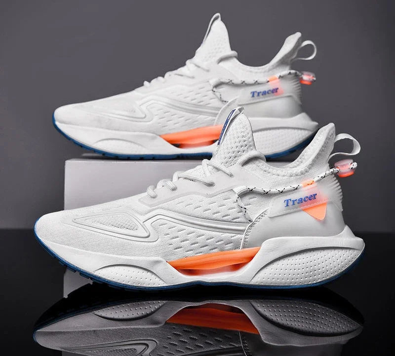 Zapatillas deportivas ligeras y transpirables para hombre para tenis, running y actividades al aire libre.