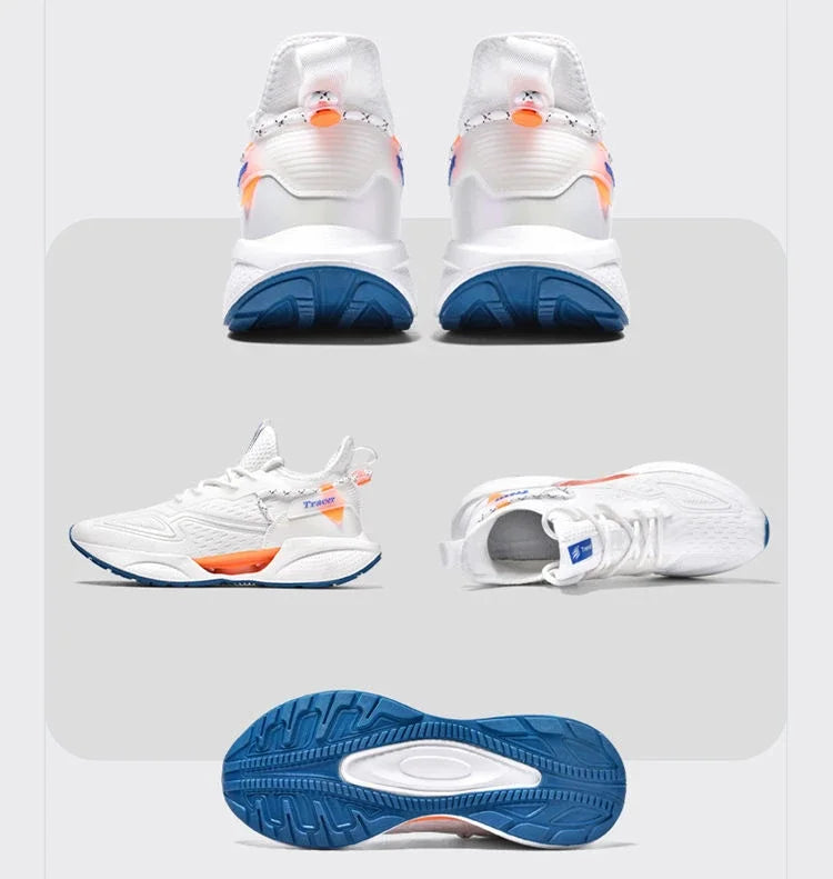 Zapatillas deportivas ligeras y transpirables para hombre para tenis, running y actividades al aire libre.