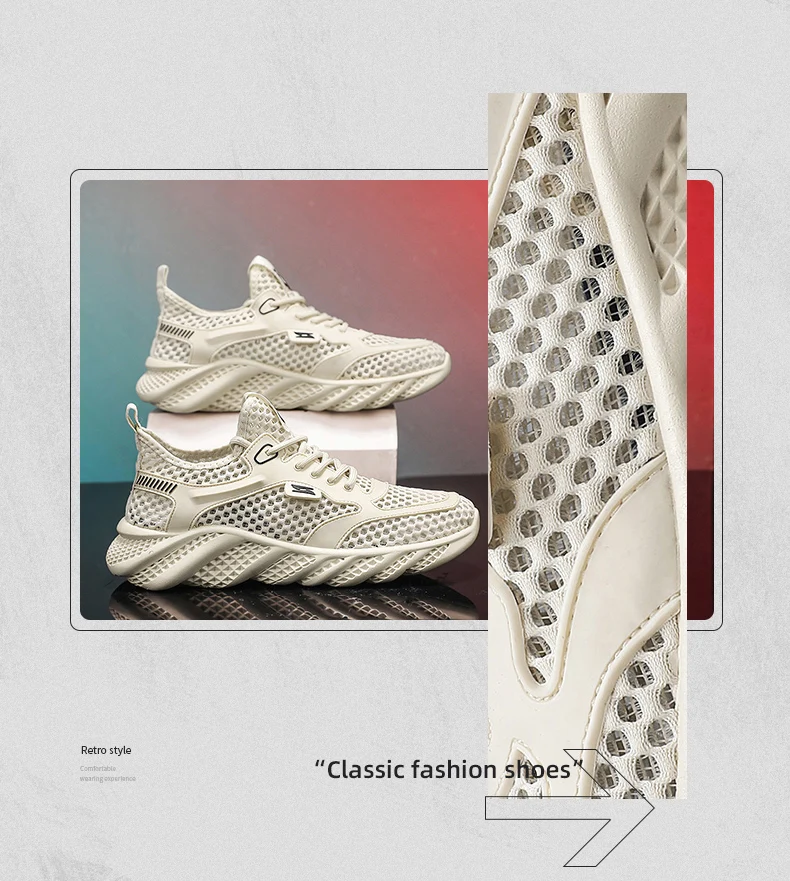 Last day 50% Offđź’•Summer Mesh Sport Sneakers, Breathable Casual Shoes for Men & Women