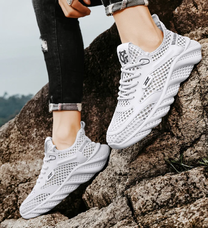 Last day 50% Offđź’•Summer Mesh Sport Sneakers, Breathable Casual Shoes for Men & Women