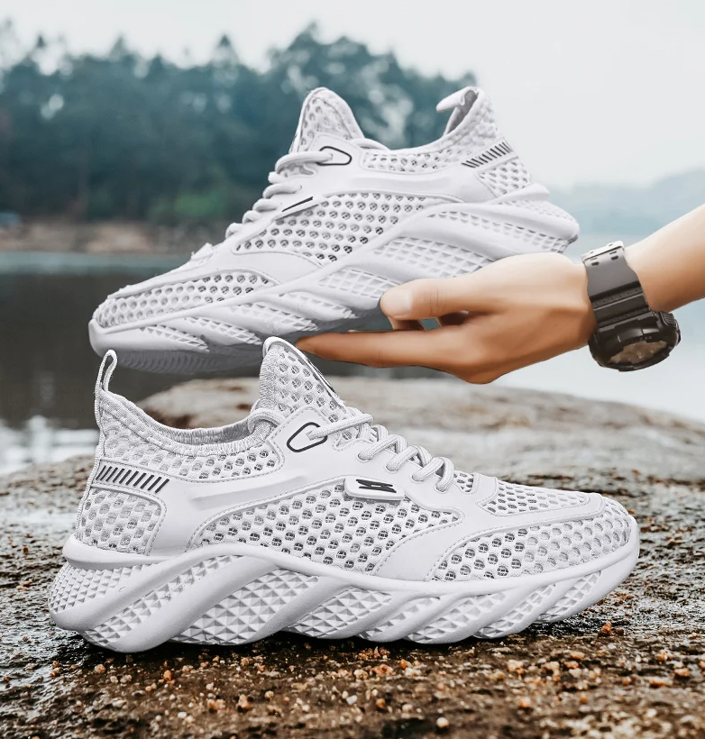 Last day 50% Offđź’•Summer Mesh Sport Sneakers, Breathable Casual Shoes for Men & Women