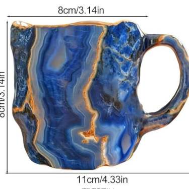 š Last day 49% OFF -2024 New Mineral Crystal Coffee Mugs