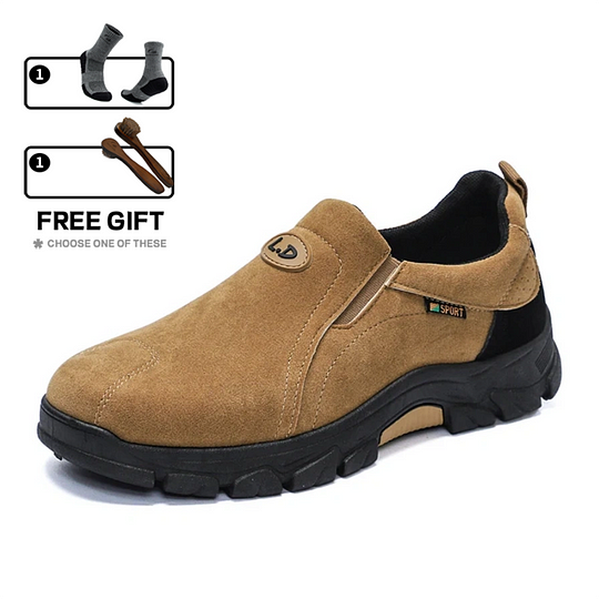 On This Week Sale Off 70%๐ Men's Orthopedic Ankle Support Wide Toe Arch Support Slip-On Loafers Shoes