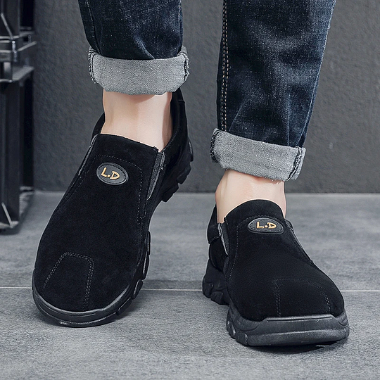 On This Week Sale Off 70%๐ Men's Orthopedic Ankle Support Wide Toe Arch Support Slip-On Loafers Shoes
