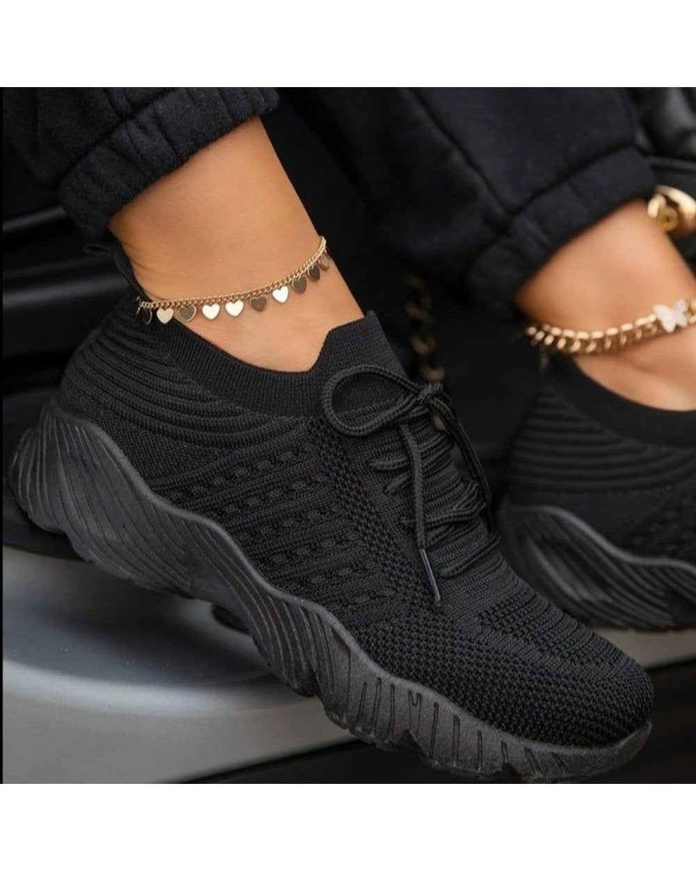 Zapatillas ortopédicas gruesas y cómodas para mujer, zapatillas transpirables para correr On-Cloud