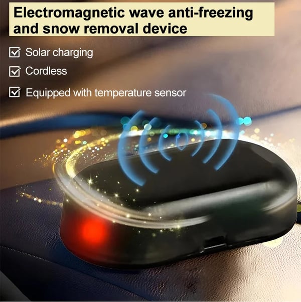 đChristmas Promotion 50% Offâď¸Car's Electromagnetic Wave Anti-freezing and Snow Removal Device