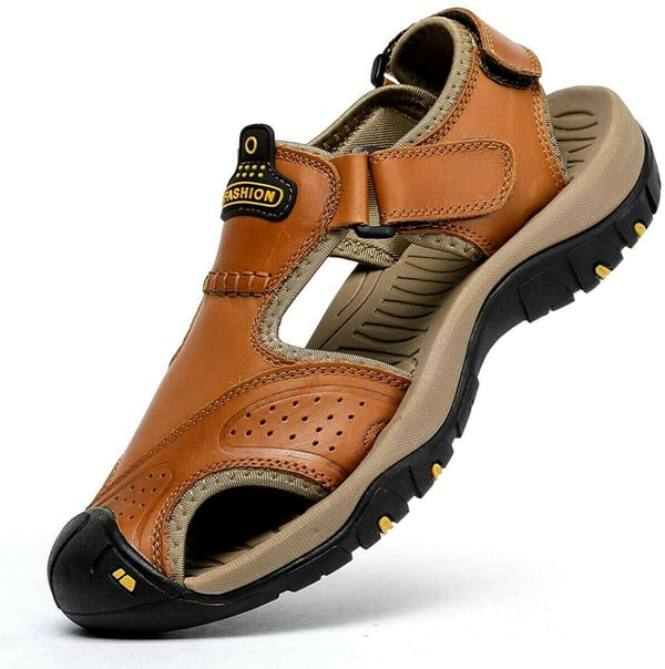 On This Week Sale off 50%π₯ Men's Outdoor Leather Orthopedic Summer Sandals