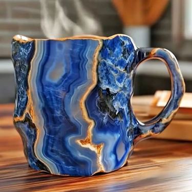 š Last day 49% OFF -2024 New Mineral Crystal Coffee Mugs