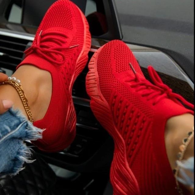 Zapatillas ortopédicas gruesas y cómodas para mujer, zapatillas transpirables para correr On-Cloud