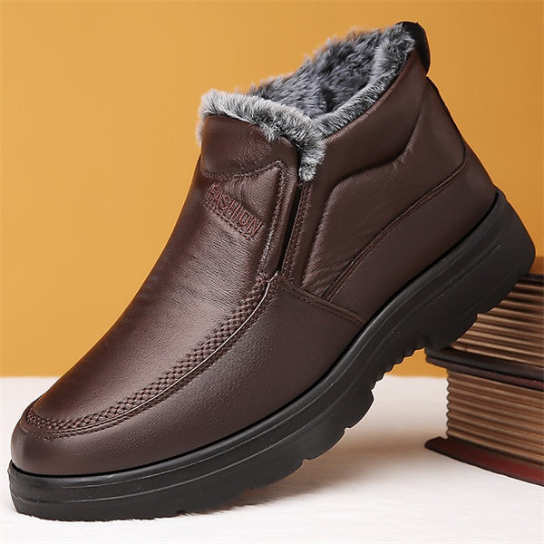 Limited time offer 70% Offđ„Men's Retro Winter Plush Lined Casual Shoes