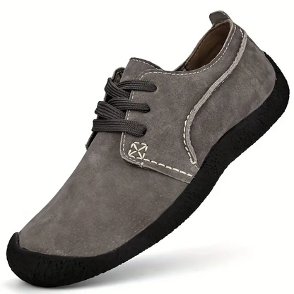 Summer Promotion 49% Off💝 Men's Premium Suede Orthopedic Walking Shoes - Breathable, Anti-Skid, All-Day Comfort