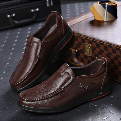 Men's Orthopedic British Business Leather Shoes