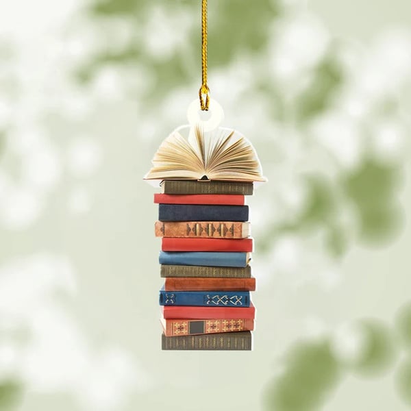 Christmas Book Tree Ornament