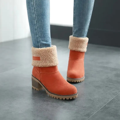 💝Women's Soft Waterproof Wool Lining Boots-buy 2 free shipping