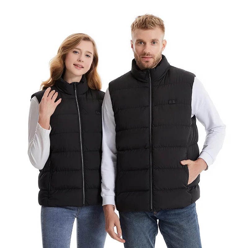 2024 Updated Version Two-touch 15Heat Zones LED Controller Heated Vest For Men & Women (With Battery Pack)